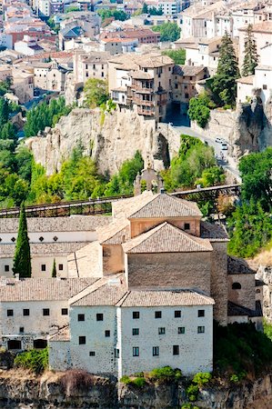 hanging houses, Cuenca, Castile-La Mancha, Spain Stock Photo - Budget Royalty-Free & Subscription, Code: 400-05724407