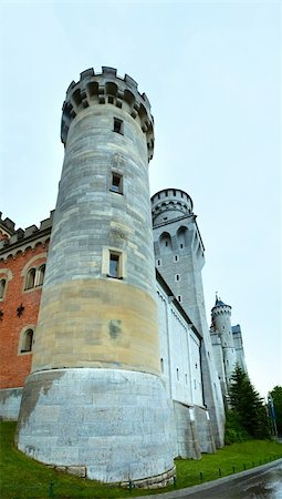 schwangau - Historic medieval Neuschwanstein Castle in Bavaria (Germany) Stock Photo - Budget Royalty-Free & Subscription, Code: 400-05737739