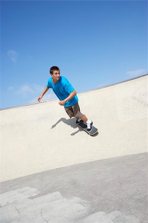 simsearch:400-05737917,k - Teenage Boy In Skateboard Park Stock Photo - Budget Royalty-Free & Subscription, Code: 400-05737931