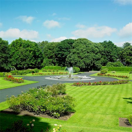 simsearch:400-05387304,k - Kilkenny Castle Gardens, County Kilkenny, Ireland Stock Photo - Budget Royalty-Free & Subscription, Code: 400-05739347