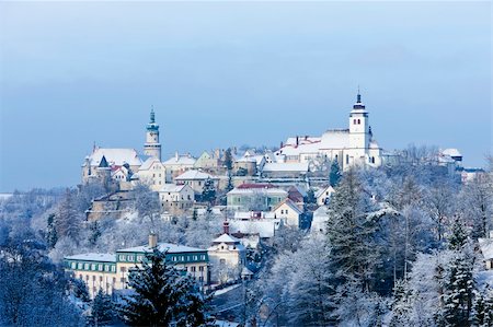 simsearch:400-05724379,k - Nove Mesto nad Metuji in winter, Czech Republic Stock Photo - Budget Royalty-Free & Subscription, Code: 400-05739341