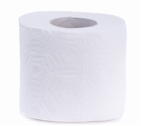 simsearch:400-05303863,k - Roll of a white Roll of a white toilet paper Stock Photo - Budget Royalty-Free & Subscription, Code: 400-05730819