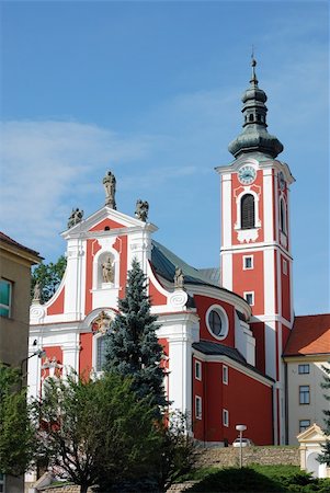 simsearch:400-05732427,k - Naceradec Czech Repulic Church Stock Photo - Budget Royalty-Free & Subscription, Code: 400-05732427