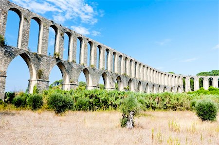 simsearch:400-05724401,k - Pegoes Aqueduct, Estremadura, Portugal Stock Photo - Budget Royalty-Free & Subscription, Code: 400-05749873
