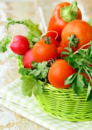 simsearch:400-06864386,k - Different fresh vegetables on the table Stock Photo - Budget Royalty-Free & Subscription, Code: 400-05741608