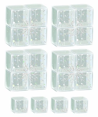 popmarleo (artist) - decorative cubes. EPS8 layered illustration Stock Photo - Budget Royalty-Free & Subscription, Code: 400-05742296