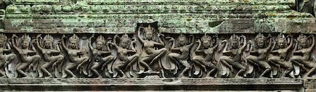 the sculpture of dancing apsara Stock Photo - Budget Royalty-Free & Subscription, Code: 400-05743398