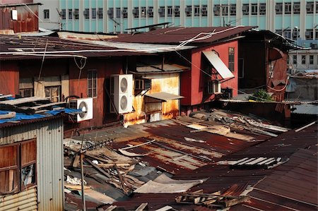 simsearch:400-04356946,k - old apartment building in Hong Kong Stock Photo - Budget Royalty-Free & Subscription, Code: 400-05751762