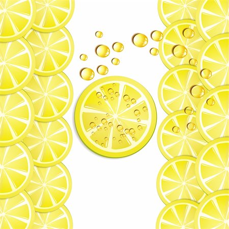 simsearch:400-06082374,k - Background with lemon slice Stock Photo - Budget Royalty-Free & Subscription, Code: 400-05753545