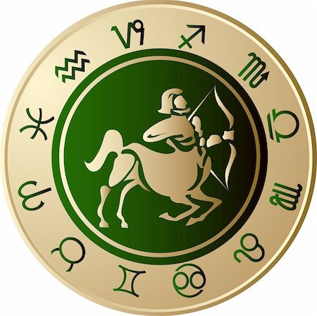 sagittarius - Horoscope Sagittarius Stock Photo - Budget Royalty-Free & Subscription, Code: 400-05875249