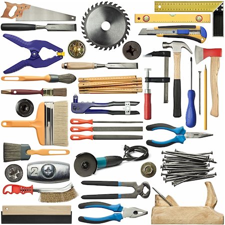 donatas1205 (artist) - Tools for wood, metal and other construction work. Stock Photo - Budget Royalty-Free & Subscription, Code: 400-05878931