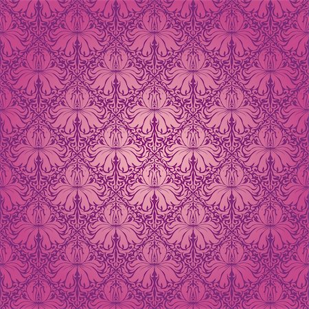 simsearch:400-05879441,k - Seamless floral pattern. Beige flowers on a purple background. EPS 10 Stock Photo - Budget Royalty-Free & Subscription, Code: 400-05879442