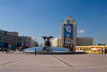 simsearch:400-06924255,k - Minsk capital of Belarus Belorussia Stock Photo - Budget Royalty-Free & Subscription, Code: 400-05883016