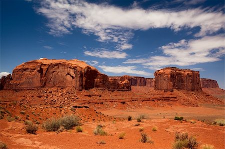 simsearch:862-08091453,k - Peaks of rock formations in the Navajo Park of Monument Valley Utah Stock Photo - Budget Royalty-Free & Subscription, Code: 400-05883567