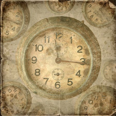 romans patterns - Vintage clock. Abstract time theme background Stock Photo - Budget Royalty-Free & Subscription, Code: 400-05883862