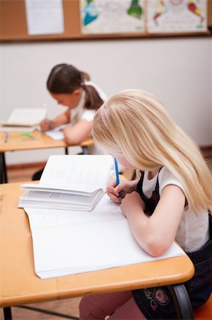 simsearch:400-05896357,k - Portrait of pupils working in a classroom Stock Photo - Budget Royalty-Free & Subscription, Code: 400-05896358