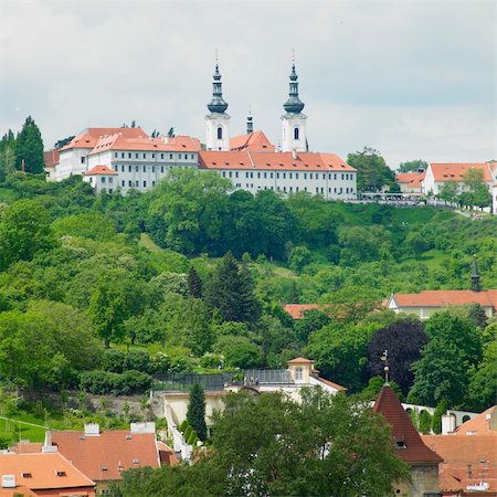 simsearch:400-07099669,k - Strahov Monastery, Prague, Czech Republic Stock Photo - Budget Royalty-Free & Subscription, Code: 400-05897060