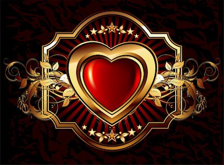 simsearch:400-04914047,k - heart frame, this illustration may be useful as designer work Stock Photo - Budget Royalty-Free & Subscription, Code: 400-05892223