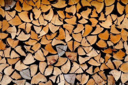 simsearch:600-03178788,k - stacked firewood Stock Photo - Budget Royalty-Free & Subscription, Code: 400-05892233