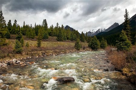 most beautiful landscapes in Banff National Park, Alberta, Canada Stock Photo - Budget Royalty-Free & Subscription, Code: 400-05909351