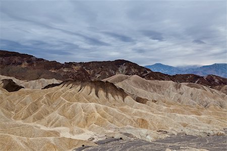 Image of Zabriskie Point in Death Valley National Park, California, USA. Stock Photo - Budget Royalty-Free & Subscription, Code: 400-05909444