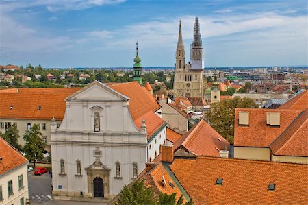 simsearch:400-07771401,k - Historic upper town of Zagreb - capital of Croatia Photographie de stock - Aubaine LD & Abonnement, Code: 400-05915141