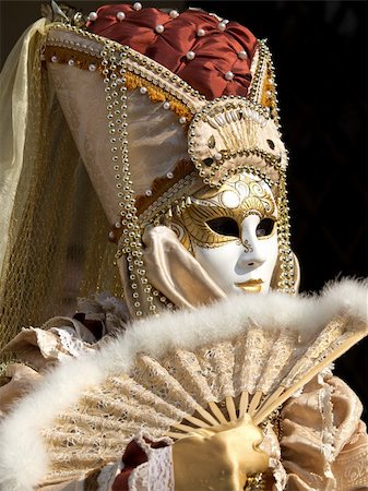 mask on the piaca st Marco in Venice Stock Photo - Budget Royalty-Free & Subscription, Code: 400-05918491