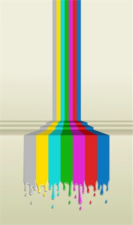simsearch:400-04875332,k - Old Multicolored TV screen signal melting. Classic Television renovation concept illustration background. Photographie de stock - Aubaine LD & Abonnement, Code: 400-05910288