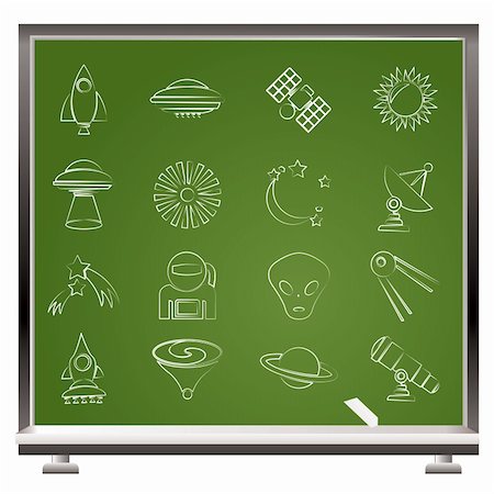 simsearch:400-04378006,k - astronautics, space and universe icons - vector icon set Stock Photo - Budget Royalty-Free & Subscription, Code: 400-05922973