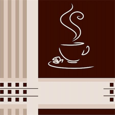 simsearch:400-04414723,k - coffee cup on creative menu background Foto de stock - Super Valor sin royalties y Suscripción, Código: 400-05923914