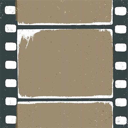 simsearch:400-05102933,k - Empty grunge film strip design, may use as a background or overlays. Stock Photo - Budget Royalty-Free & Subscription, Code: 400-05923947