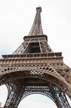 simsearch:400-04974897,k - View from under the Eiffel Tower in Paris Stock Photo - Budget Royalty-Free & Subscription, Code: 400-06059897