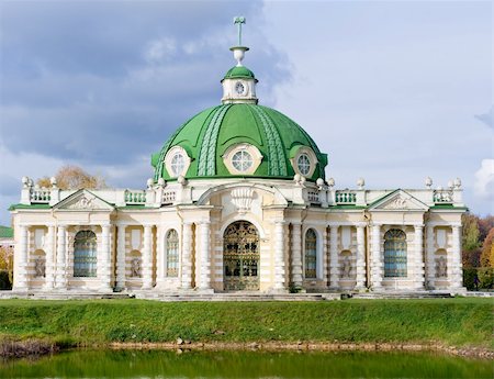 grotto in Kuskovo park, Moscow, Russia Stock Photo - Budget Royalty-Free & Subscription, Code: 400-06068984