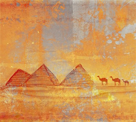 simsearch:400-04652920,k - old paper with pyramids giza Photographie de stock - Aubaine LD & Abonnement, Code: 400-06062634