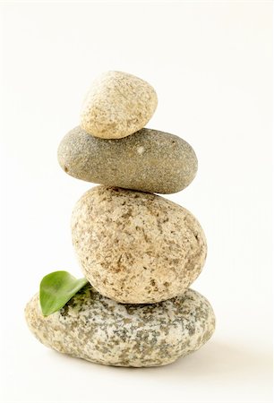 simsearch:400-04915648,k - balancing stones on white background Stock Photo - Budget Royalty-Free & Subscription, Code: 400-06063031