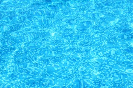 Aqua blue water background in swimming pool Foto de stock - Super Valor sin royalties y Suscripción, Código: 400-06074793