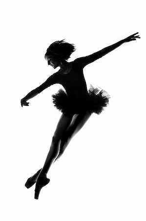 Ballerina Woman in Studio Stock Photo - Budget Royalty-Free & Subscription, Code: 400-06078805