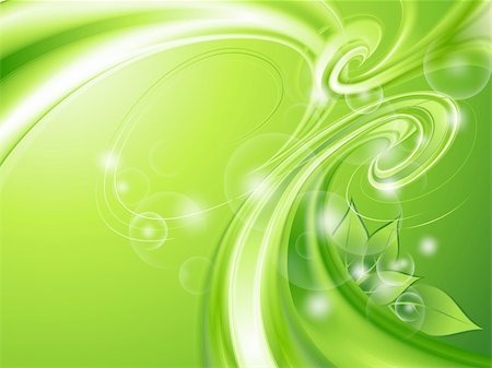 simsearch:400-06084681,k - Abstract green background with leaves Foto de stock - Super Valor sin royalties y Suscripción, Código: 400-06084210