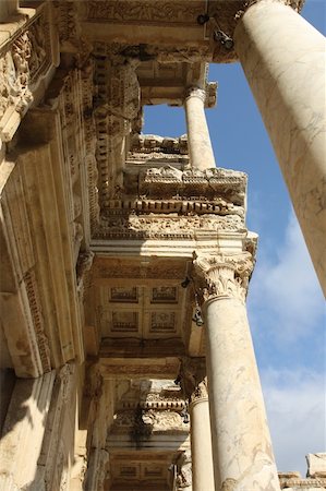simsearch:400-06642892,k - Library of Celsus, ruins of ancient  Ephesus,  Turkey Stock Photo - Budget Royalty-Free & Subscription, Code: 400-06084573