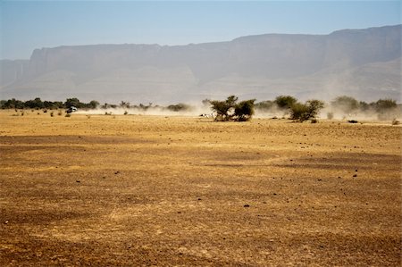 Semi-desert region of Mali (Africa), near Bandiagara Escarpment. Stock Photo - Budget Royalty-Free & Subscription, Code: 400-06087823