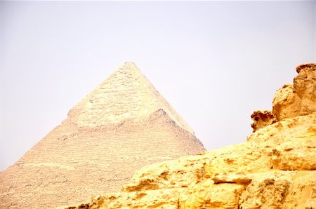 simsearch:400-05098768,k - Landmark of the historic Pyramid Giza in Cairo Egypt Stock Photo - Budget Royalty-Free & Subscription, Code: 400-06089128