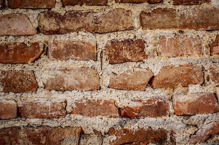 simsearch:400-08074733,k - toned red brick wall grunge background or texture Stock Photo - Budget Royalty-Free & Subscription, Code: 400-06081790