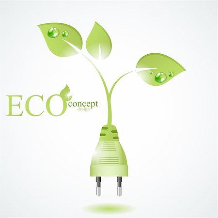 Eco concept design Stock Photo - Budget Royalty-Free & Subscription, Code: 400-06082782