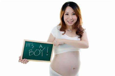 simsearch:400-05716366,k - Pregnant lady with black board Stock Photo - Budget Royalty-Free & Subscription, Code: 400-06083639