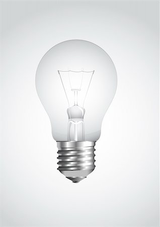 Lightbulbs vector illustrated Stock Photo - Budget Royalty-Free & Subscription, Code: 400-06094348