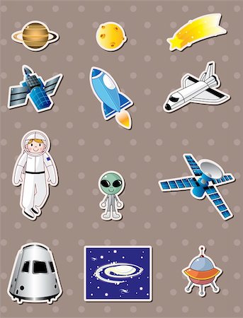 simsearch:400-06096808,k - space stickers Stock Photo - Budget Royalty-Free & Subscription, Code: 400-06095737