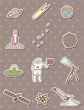 simsearch:400-06096808,k - space stickers Stock Photo - Budget Royalty-Free & Subscription, Code: 400-06096808