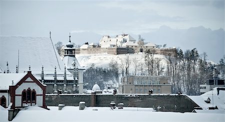 simsearch:400-07771401,k - Cetatuia fortress, Brasov old city view, Romania Photographie de stock - Aubaine LD & Abonnement, Code: 400-06090434