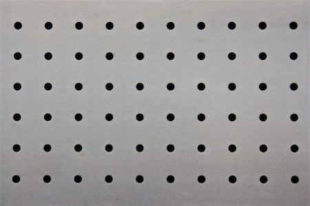 decorative iron - Metal plate with holes Stock Photo - Budget Royalty-Free & Subscription, Code: 400-06093092