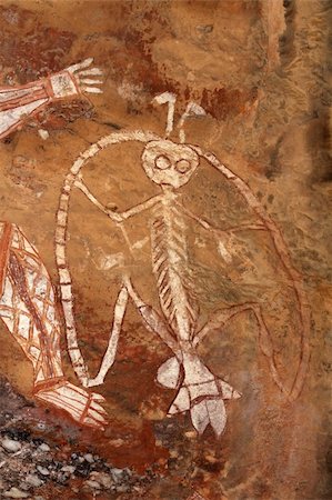 simsearch:400-05900108,k - Aboriginal rock art at Nourlangie, Kakadu National Park, Northern Territory, Australia Stock Photo - Budget Royalty-Free & Subscription, Code: 400-06093333